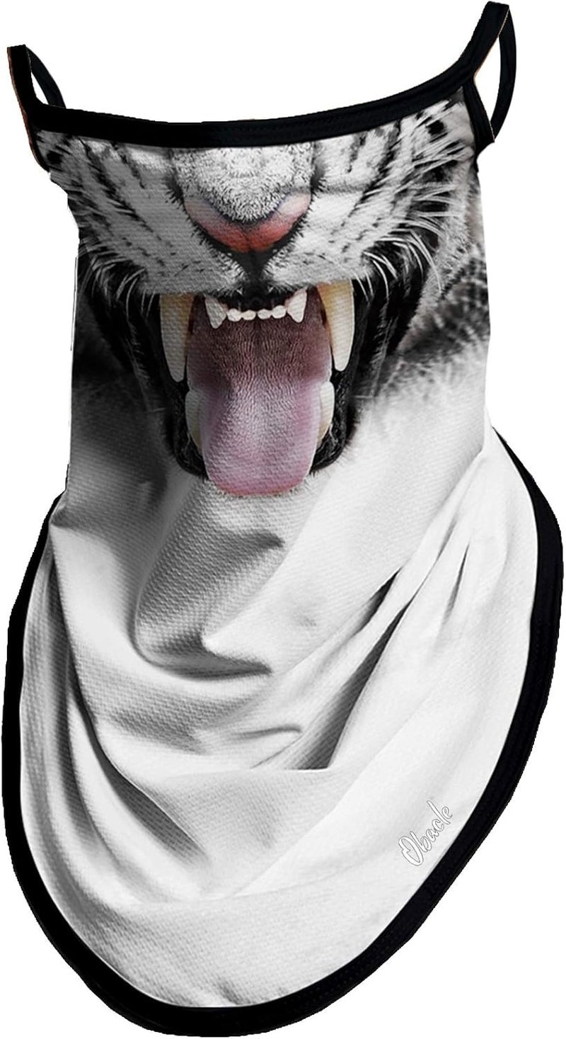 Obacle Bandana Face Mask with Ear Loops Neck Gaiter Face Mask Scarf Face Cover for Men Women - Image 1